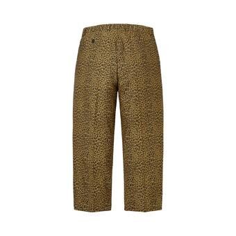Buy Supreme Leopard Wool Trouser 'Tan' - SS26P43 TAN | GOAT