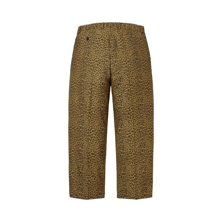 Buy Supreme Leopard Wool Trouser 'Tan' - SS26P43 TAN | GOAT