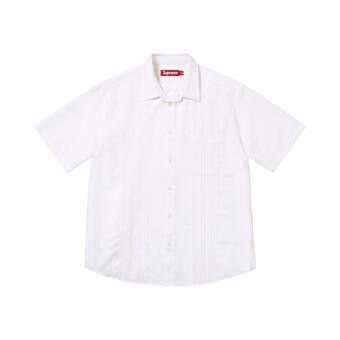 Buy Supreme Pintuck Short-Sleeve Shirt 'White' - SS26S9 WHITE | GOAT