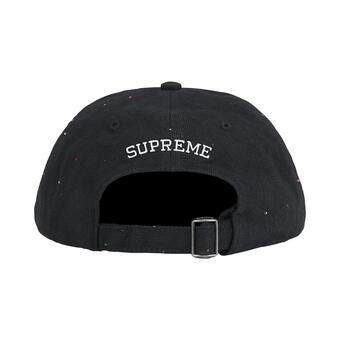 Buy Supreme Sequin Denim Classic Logo 6-Panel 'Black' - SS26H23