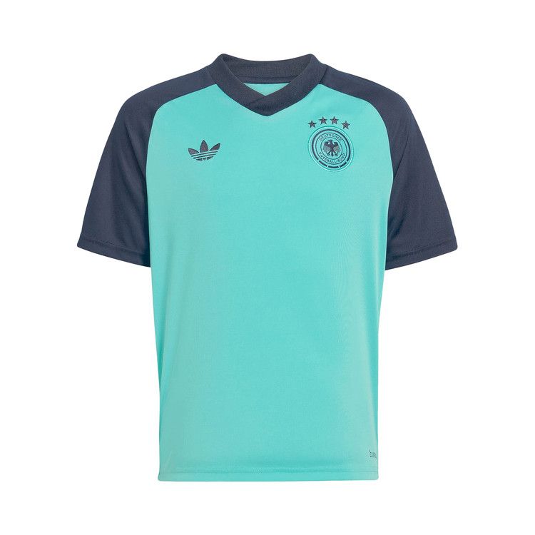 adidas Kids Germany 26 Away Pre Match Jersey Flash Aqua — foto 2