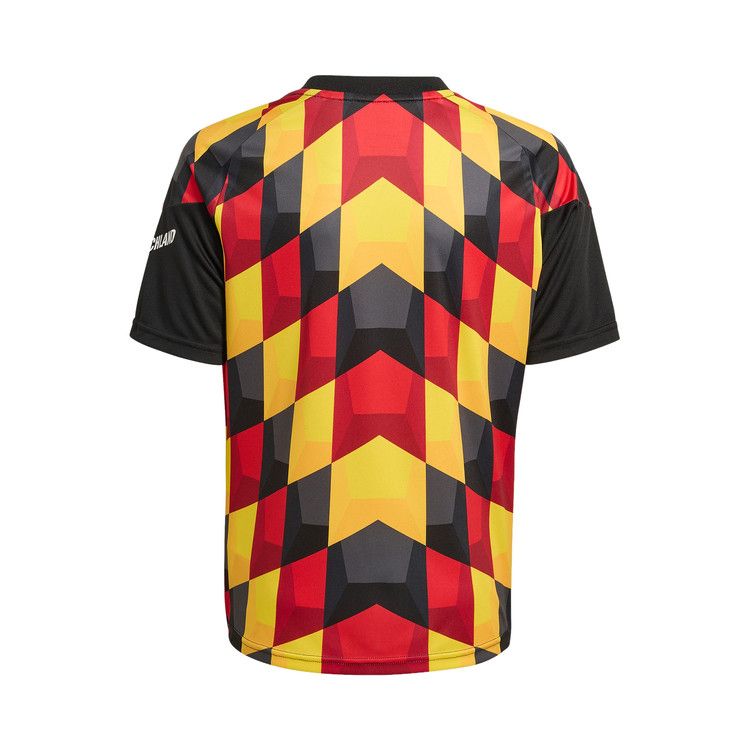 (GS) adidas Germany 26 Home Pre Match Jersey Asia Sizing 'Black Team Yellow' — foto 3