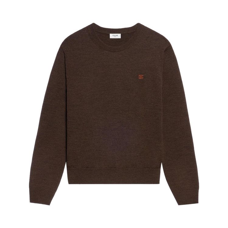 CELINE Crewneck Sweater 'Chocolate' — foto 2