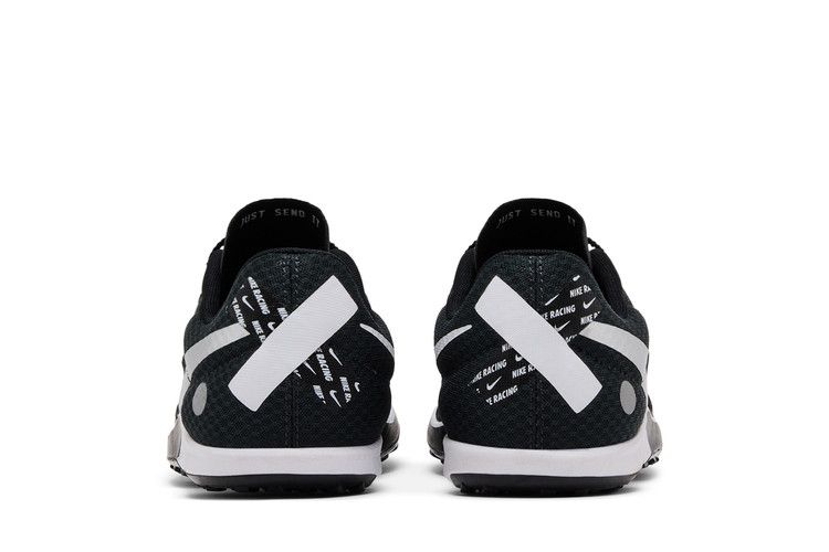 Nike Zoom Rival Waffle 6 Black Metallic Silver — foto 7
