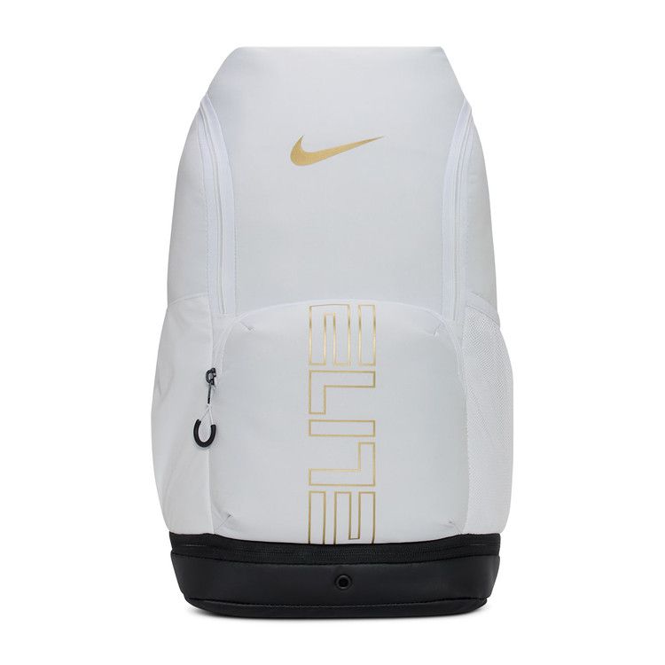 Nike Varsity Elite Backpack White/Black/Metallic Gold — foto 2