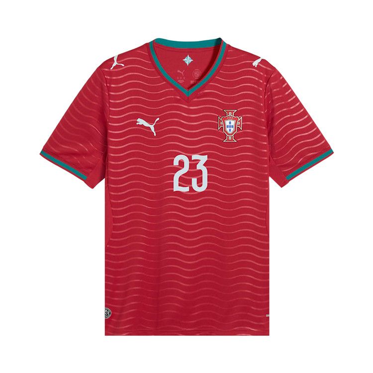 PUMA Portugal 2026 Home Jersey Player 'Club Red Green Lagoon' — foto 2