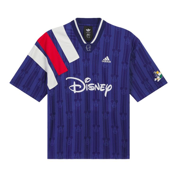 adidas x Brain Dead x Disney Football Jersey Victory Blue — foto 2