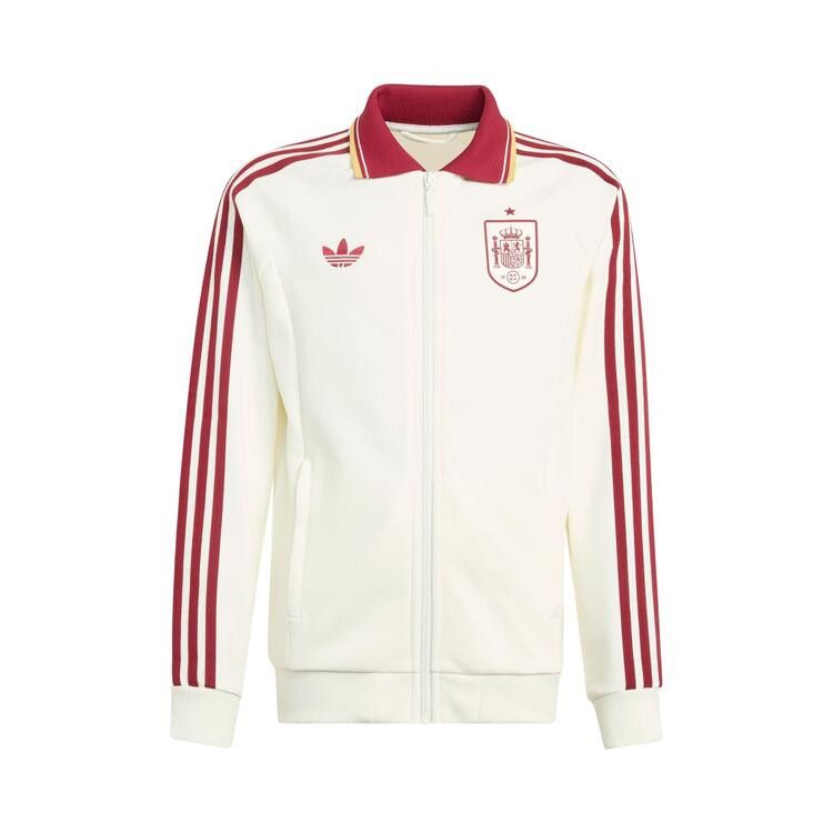 Adidas Spain Away Anthem Jacket GS 'Off White' — foto 2