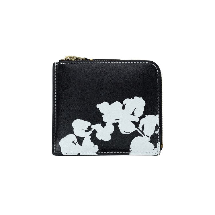 デニリメイク ウォレット Buy Denim Tears Cotton Wreath Wallet 'Black' - 3607935996483 | GOAT