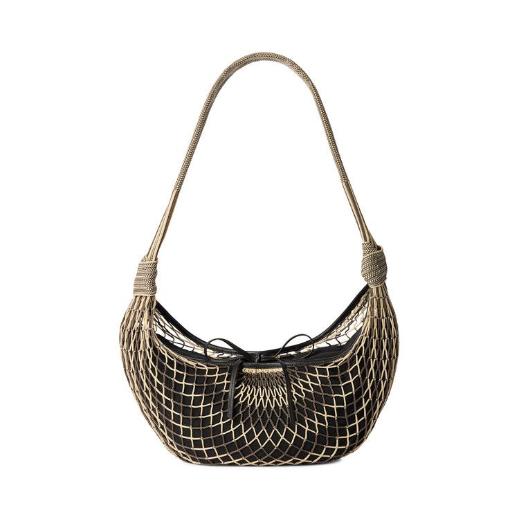 Lemaire Croissant Filt Bag 'Beige/Marron Glace' — foto 2