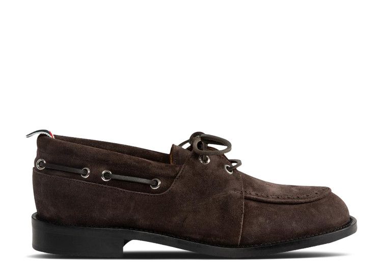 Thom Browne Padded Boat Shoe 'Dark Brown' — foto 2