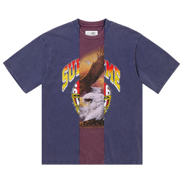 Buy Supreme x MM6 Maison Margiela Split Short-Sleeve Top 'Navy