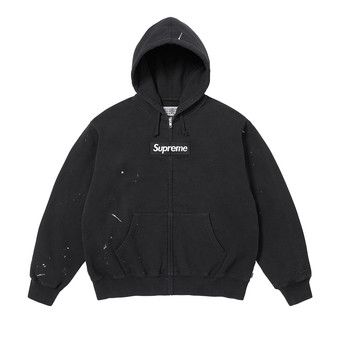 Buy Supreme x MM6 Maison Margiela Box Logo Zip Up Hooded