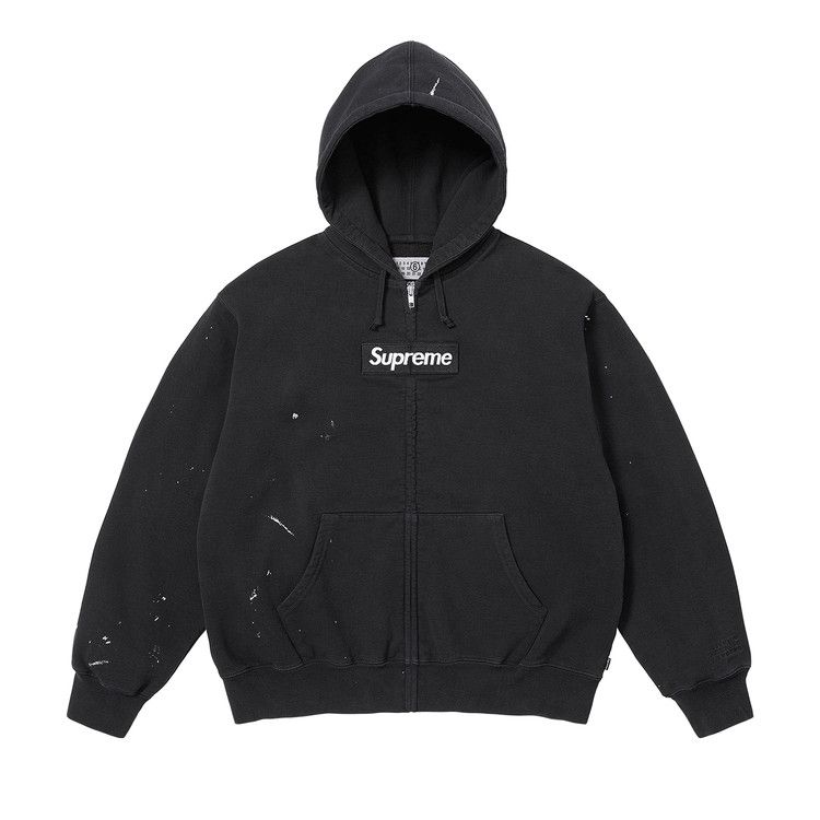 Buy Supreme x MM6 Maison Margiela Box Logo Zip Up Hooded