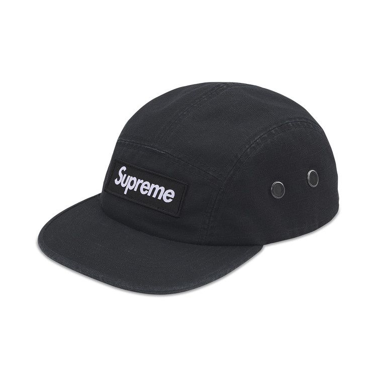 Supreme Military Camp Cap Black 美品 Buy Supreme Military Camp Cap 'Black' - SS26H45 BLACK | GOAT