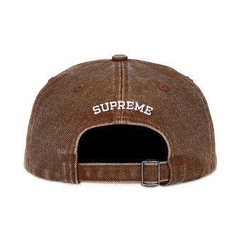 Buy Supreme Pigment Coated S Logo 6-Panel 'Brown' - SS26H3 BROWN
