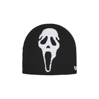 Buy Supreme New Era Ghostface Beanie 'Black' - SS26BN43 BLACK | GOAT