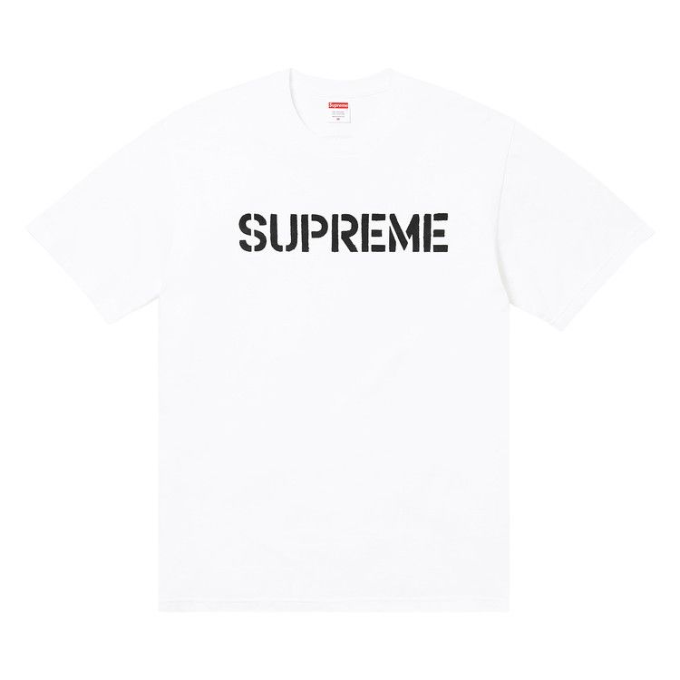Buy Supreme Hard Tee 'White' - SS26T64 WHITE | GOAT