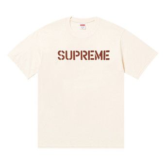 Buy Supreme Hard Tee 'Natural' - SS26T64 NATURAL | GOAT