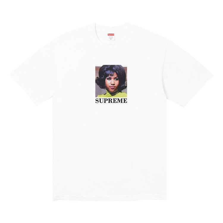 Buy Supreme Aretha Tee 'White' - SS26T57 WHITE | GOAT