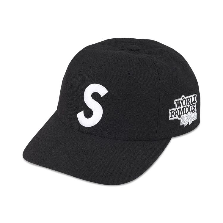 Supreme Monogram 6-Panel Black キャップ Buy Supreme World Famous S Logo 6-Panel 'Black' - SS26H11 BLACK | GOAT