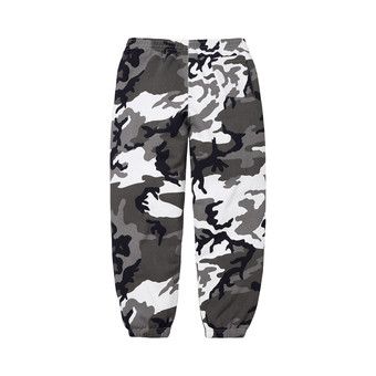 Buy Supreme Satin Appliqué Sweatpant 'Snow Camo' - SS26P92 SNOW