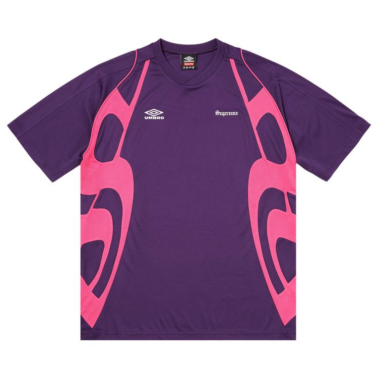 supreme umbro ゲームシャツ サッカーシャツ punkandyo Buy Supreme x Umbro Old English Jersey 'Purple' - SS26KN63 PURPLE