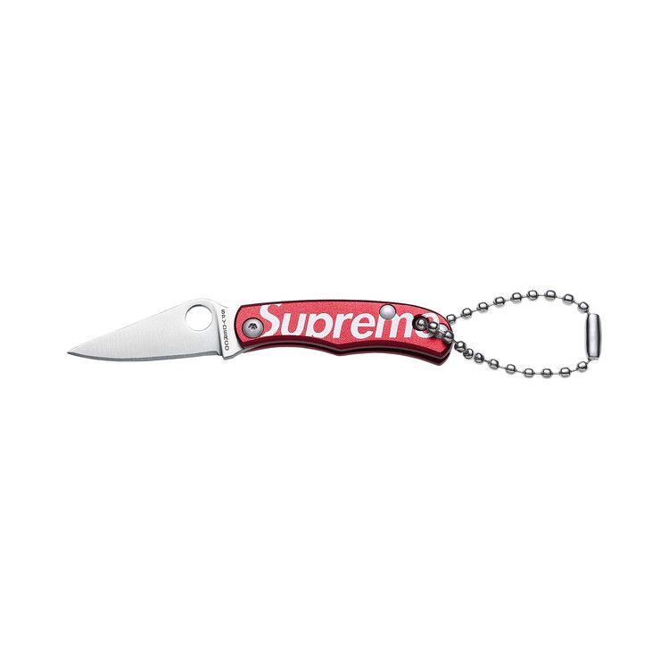 アクセサリー Supreme Spyderco Bug Knife black Buy Supreme x Spyderco Bug Knife 'Red' - SS26A108 RED | GOAT CA
