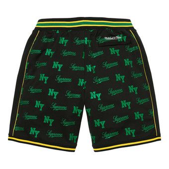 Buy Supreme x Mitchell & Ness Monogram Short 'Black' - SS26SH6