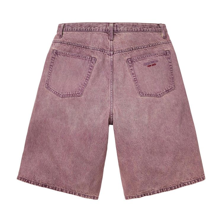 Buy Supreme Baggy Denim Short 'Overdyed Purple' - SS26SH15