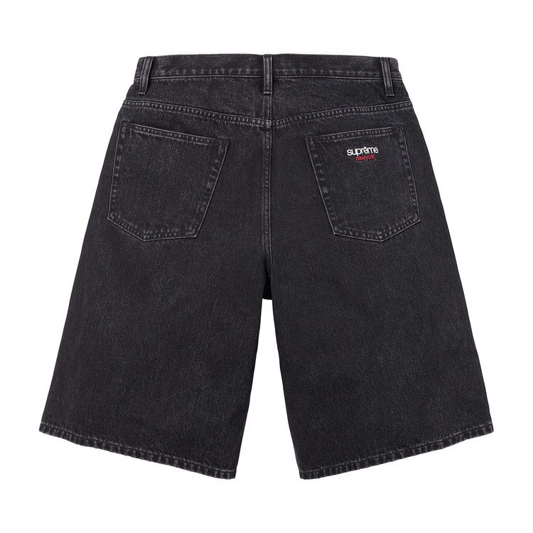 Buy Supreme Baggy Denim Short 'Black' - SS26SH15 BLACK | GOAT