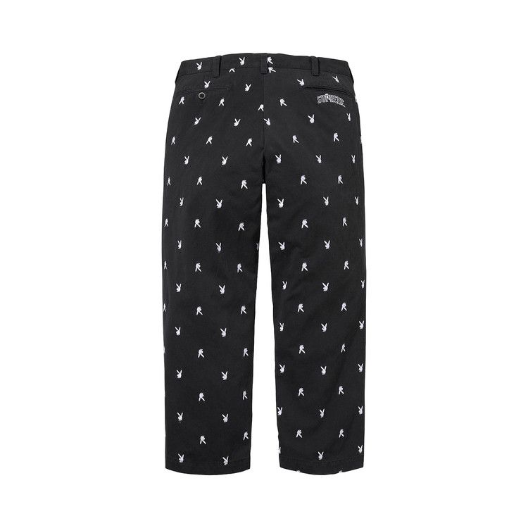Buy Supreme Chino Pant 'Black Playboy' - SS26P49B BLACK PLAYBOY | GOAT