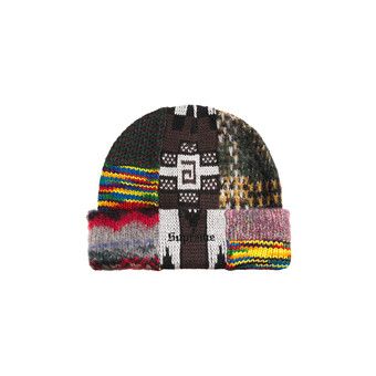 Buy Supreme Patchwork Beanie 'Brown' - SS26BN37 BROWN | GOAT