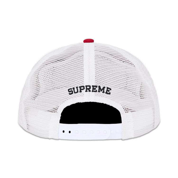 Supreme Western Embroidered Mesh Backレッド Buy Supreme Western Embroide Mesh Back 5-Panel 'Red' - SS26H93 RED