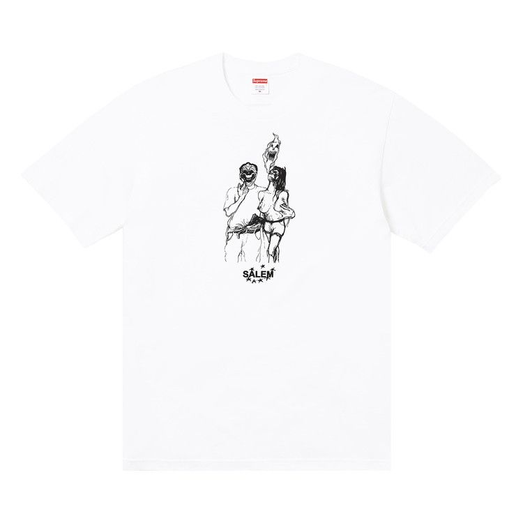 Buy Supreme x Salem Tee 'White' - SS26T34 WHITE | GOAT AE