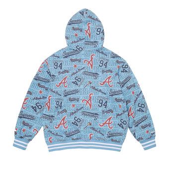 Buy Supreme x Mitchell & Ness Teams Zip Up Hooded Sweatshirt