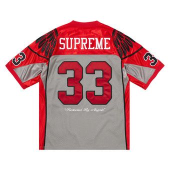 Buy Supreme Wings Jersey 'Grey' - SS26KN104 GREY | GOAT