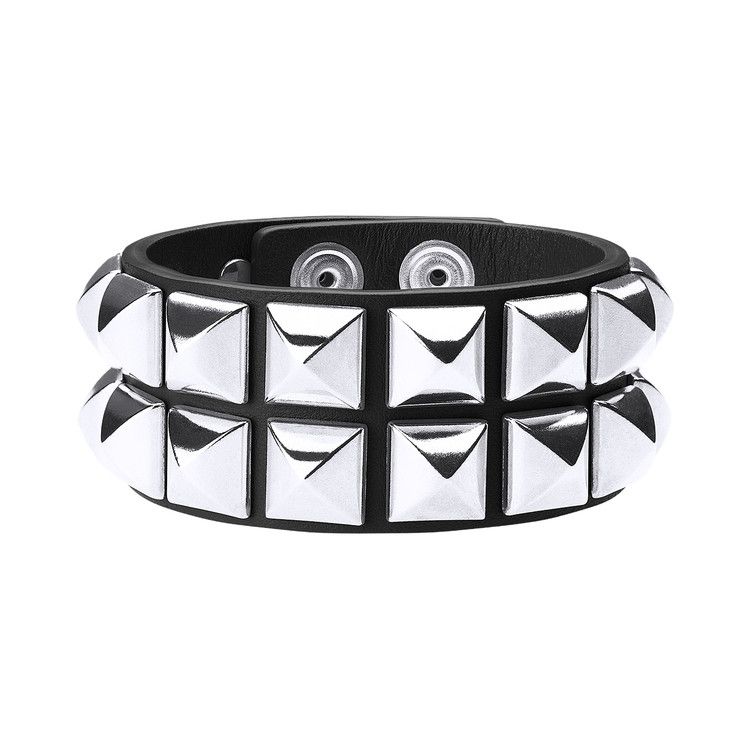 Buy Supreme Studded Leather Bracelet 'Black' - SS26B38 BLACK | GOAT