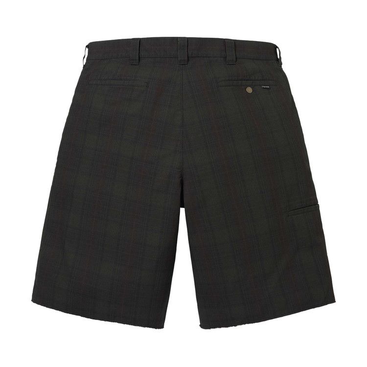 Buy Supreme Work Short 'Black Plaid' - SS26SH19 BLACK PLAID | GOAT