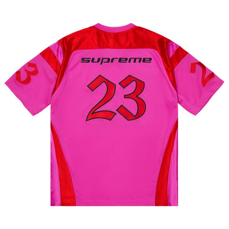 Buy Supreme x Jordan Warm Up Jersey 'Pink' - SS26KN23 PINK | GOAT