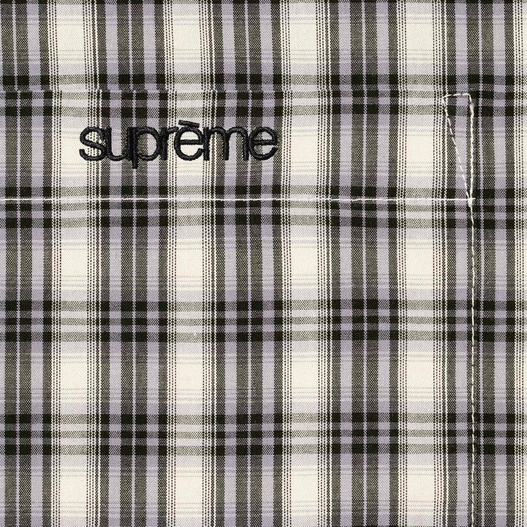 Buy Supreme Mini Plaid Short-Sleeve Shirt 'Stone' - SS26S8 STONE