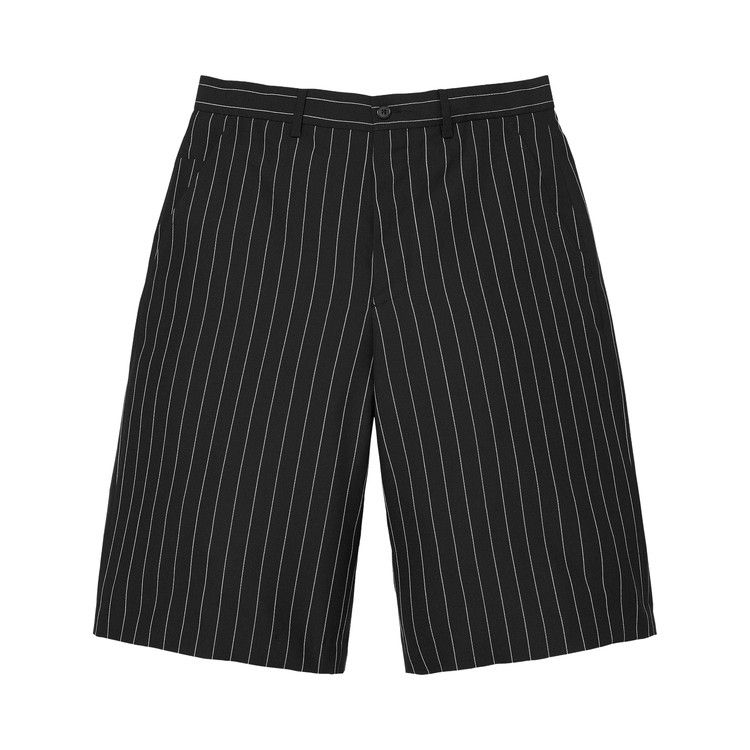 Buy Supreme Pinstripe Wool Trouser Short 'Black' - SS26SH60 BLACK