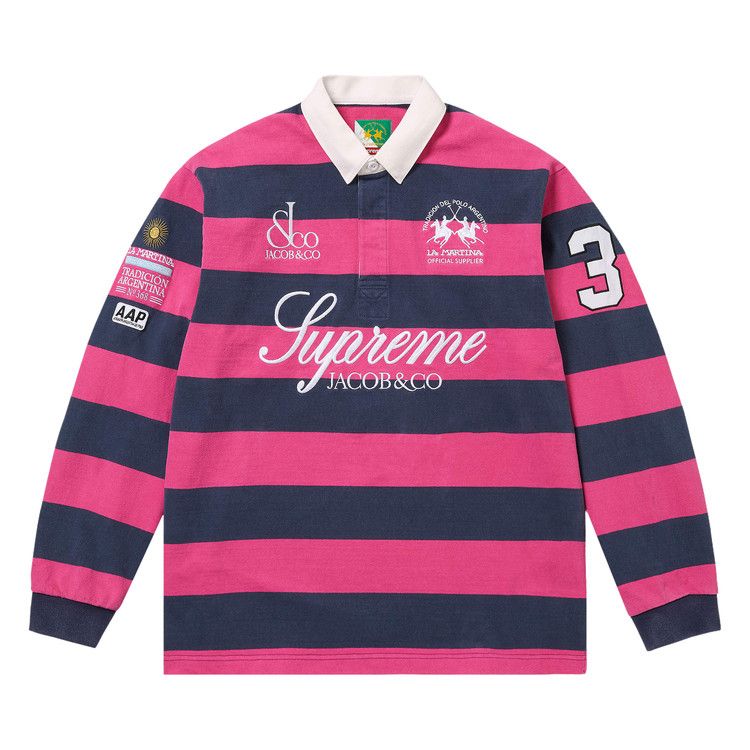 Buy Supreme x La Martina x Jacob & Co Rugby 'Stripe' - SS26KN65