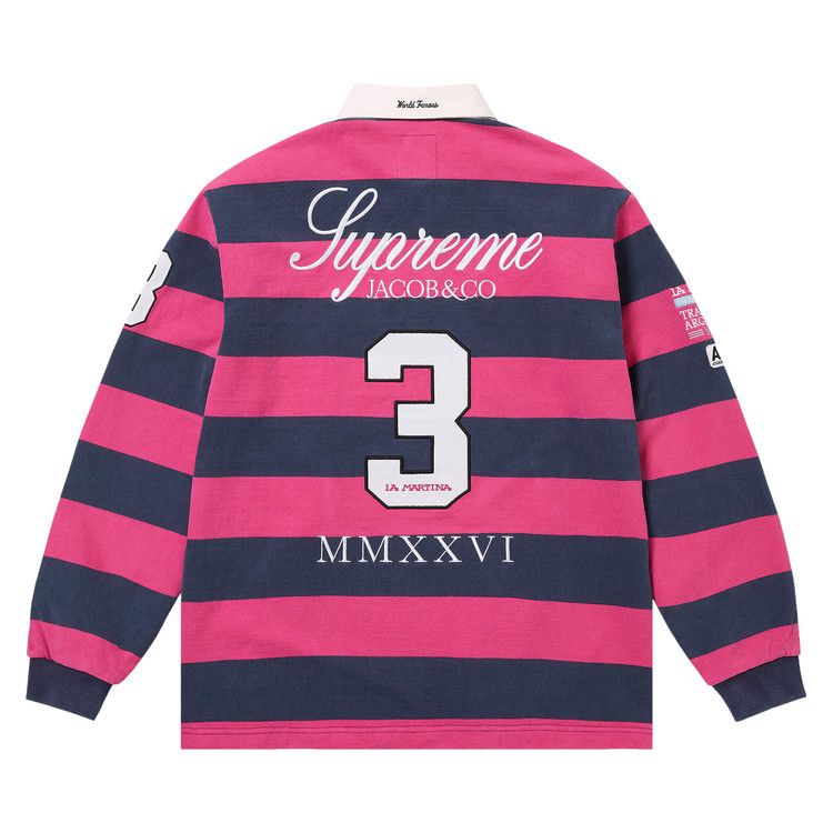 Buy Supreme x La Martina x Jacob & Co Rugby 'Stripe' - SS26KN65