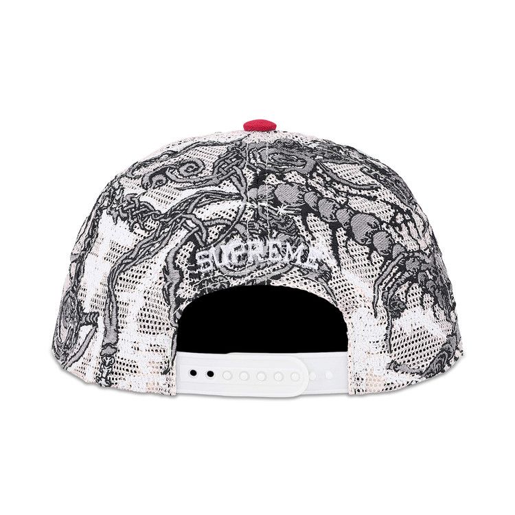 Buy Supreme Wombat Embroide Mesh Back 6-Panel 'Red' - SS26H118 RED
