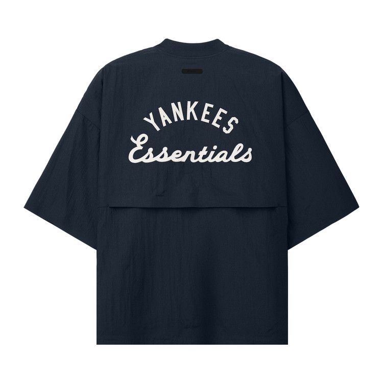 Fear of God Essentials Yankees 3/4 Sleeve Pullover 'Dark Sapphire' — foto 3