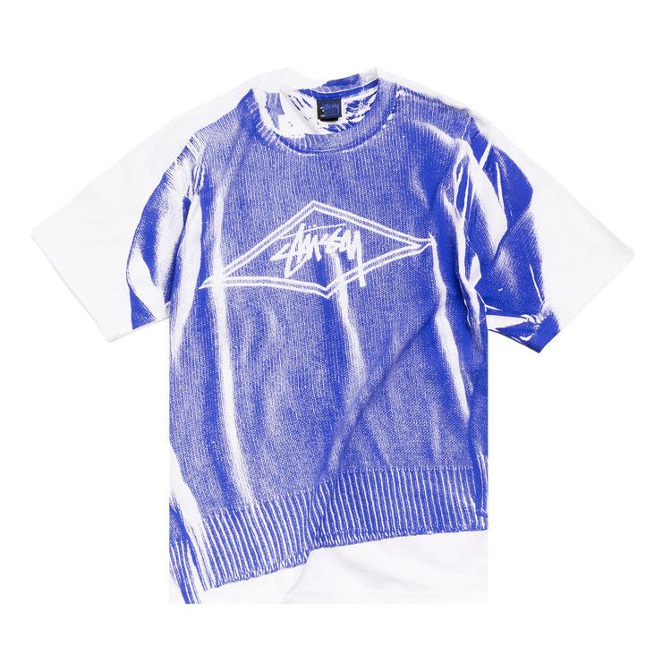 Stussy Sweater Tee 'White'
