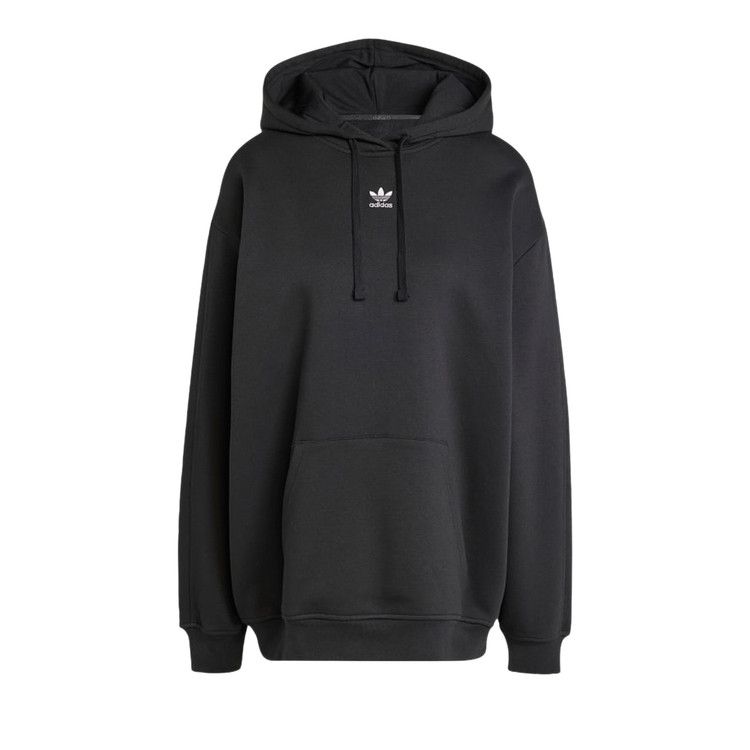 Adidas Essentials Oversized Fleece Hoodie 'Black' — foto 2