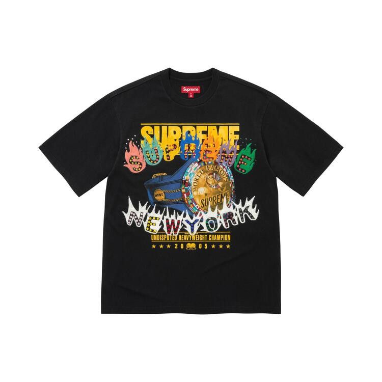 Buy Supreme Undisputed Short-Sleeve Top 'Black' - FW26KN26 BLACK