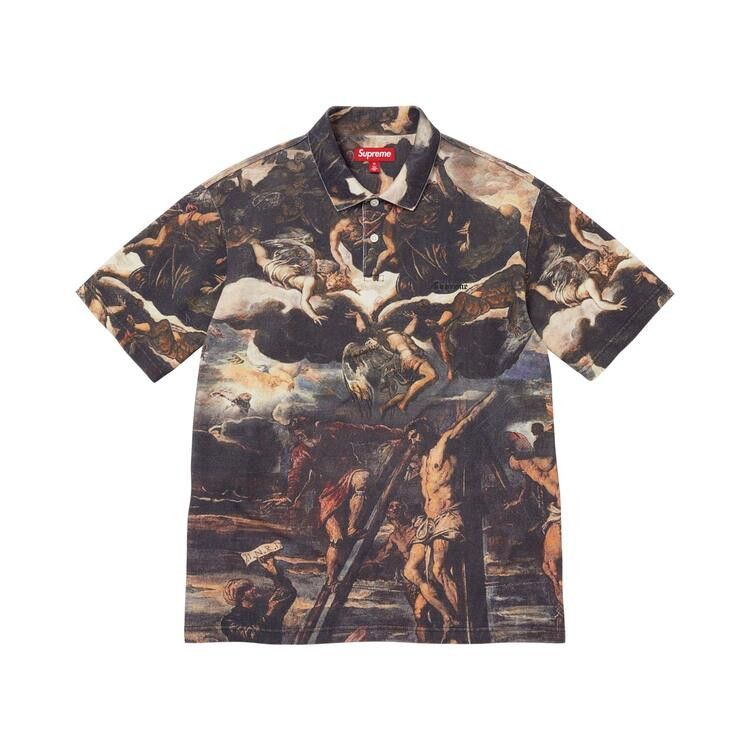 Buy Supreme Crucifixion Polo 'Multicolor' - FW26KN34 MULTICOLOR | GOAT